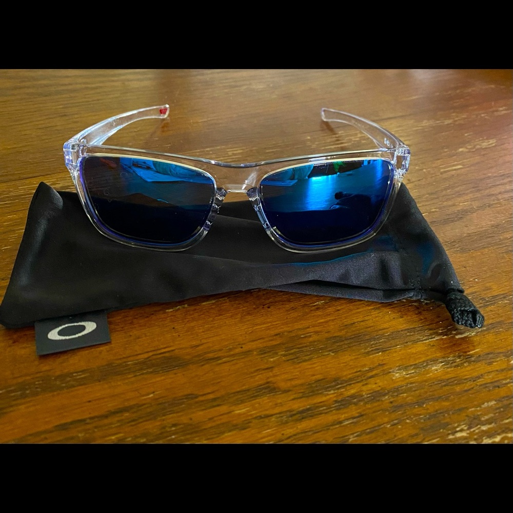 Oakley sunglasses.